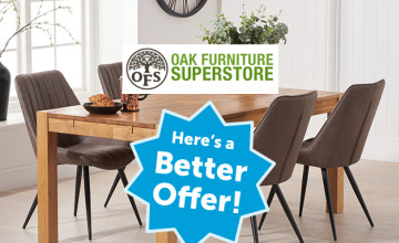 Why Not Try: £70 Off when You Spend £850 at Oak Furniture Superstore