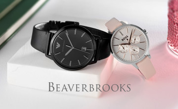 Save 15% off Diamonds and Jewellery Orders with Beaverbrooks Discount Code