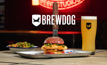 Up to 53% Off Burger & Fries with Flight of Beers for 1 or 2 at BrewDog