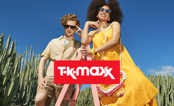 Choose a Free £5 Voucher with Orders Over £25 at TK Maxx