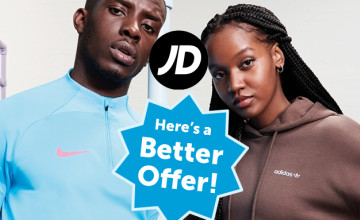 Up to 40% Discount in the Mega Offers at JD Sports