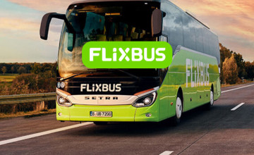 Coach Travel from £4.99 | Flixbus Voucher