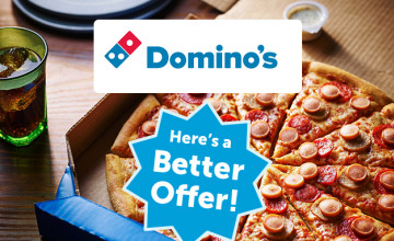 25% Off Orders Over €20 | Domino's Pizza Voucher Code