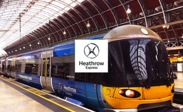 Enjoy 25% Off Express Saver Bookings for Two Travellers at Heathrow Express