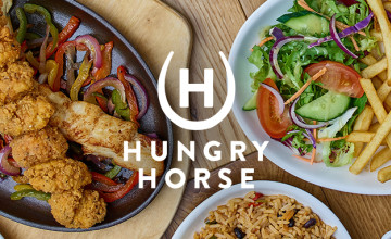 Get 2 Meals for £10.49  with this Hungry Horse Great Offer