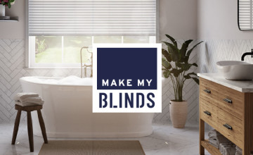 Free £5 Gift Card with Orders Over £120 at Make My Blinds