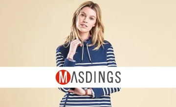 Sign-up to the Newsletter for Great Savings at Masdings