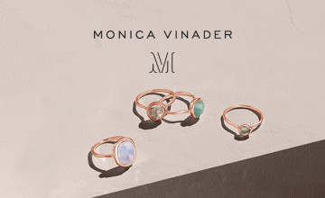 Gift someone Gold Jewellery here at Monica Vinader