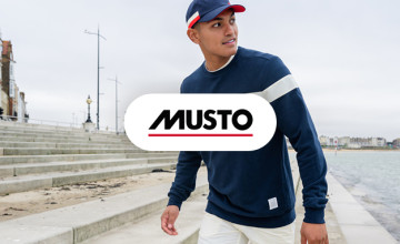 Up to 50% Off in the Sale + Free £15 Voucher with Orders Over £120 at Musto.com