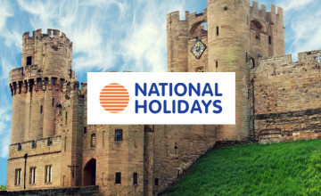 National Holidays Discount Code: £50pp on European Tours on 11th May