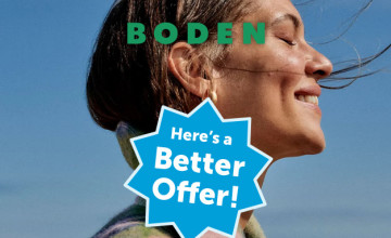 15% Off Full Price Items | Boden Discount Code