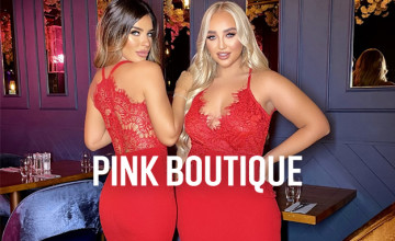 Save up to 70% off Sale Items with this Pink Boutique Discount