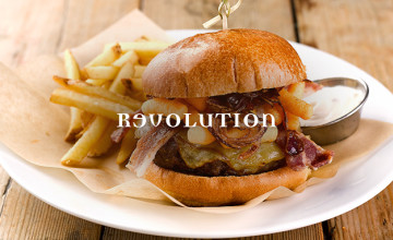 25% Off Food with the Revolution App at Revolution Bars