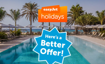 Up to £250 Off Your Next Holiday with This easyJet Holidays Voucher Code