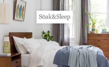 20% Off Your First Order with Newsletter Sign-up at Soak & Sleep
