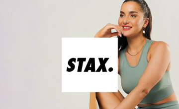 50% Off Sitewide with STAX. Discount