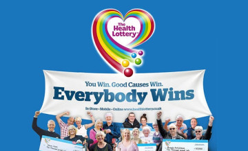 £10 Free Credit with Bets Over £10 at The Health Lottery