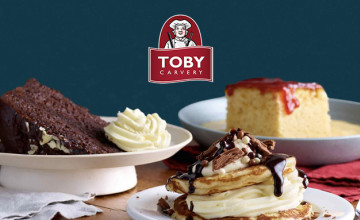 25% Off Food When You Sign up to the Newsletter | Toby Carvery Voucher