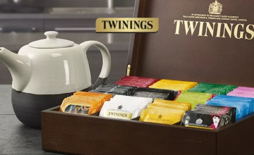 Wooden Tea Boxes from £25 at Twinings Teashop