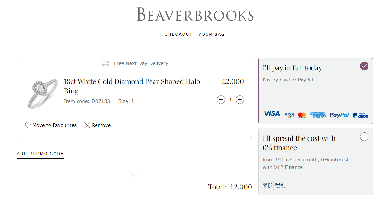 Beaverbrooks promo code