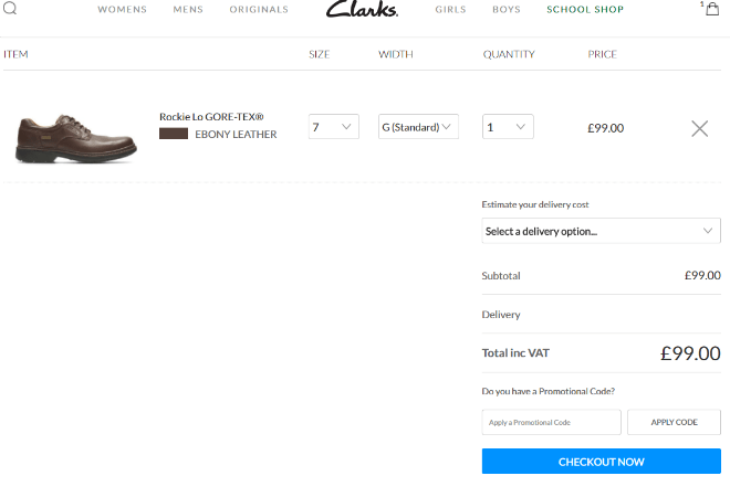 clarks offers codes