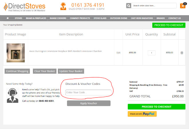 Direct Stoves Discount Codes Voucher Codes March 2020