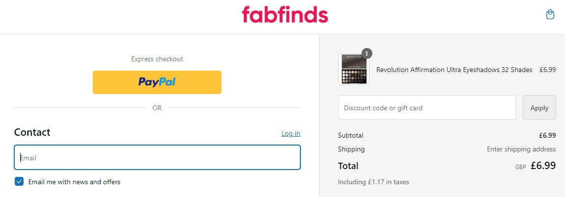 Fab Finds Discount Code