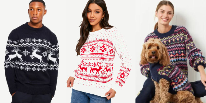 Fairisle Christmas jumpers | cheap Christmas jumpers under £20