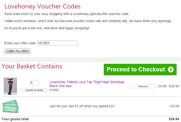 Lovehoney Voucher Code