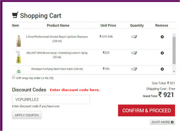 purplle coupon code for new user